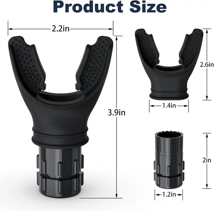 Adjustable Resistance Breathing Trainer Portable Lung Exercise Tool for Enhanced Strength & Endurance Lightweight Easy to Clean