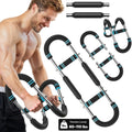 Merach Adjustable Power Twister Bar，With Portable Spring Resistance, Ideal for Upper Body Strength Training, Builds Muscles for Chest Shoulders and Arms, Home Gym Fitness Equipment for Men