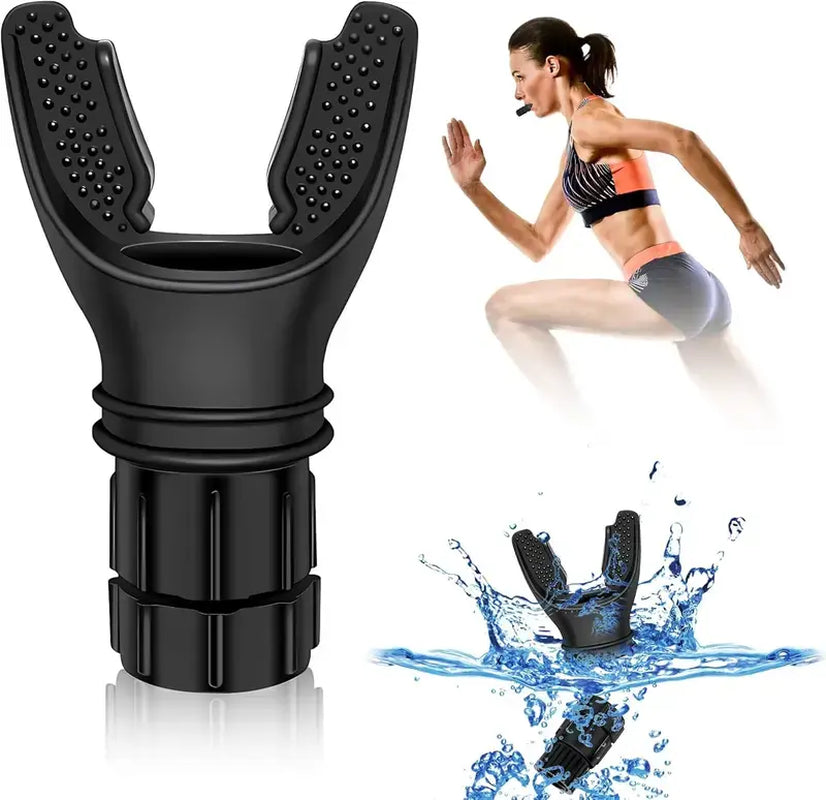 Adjustable Resistance Breathing Trainer Portable Lung Exercise Tool for Enhanced Strength & Endurance Lightweight Easy to Clean